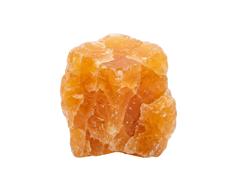 Orange kalcit – kristall