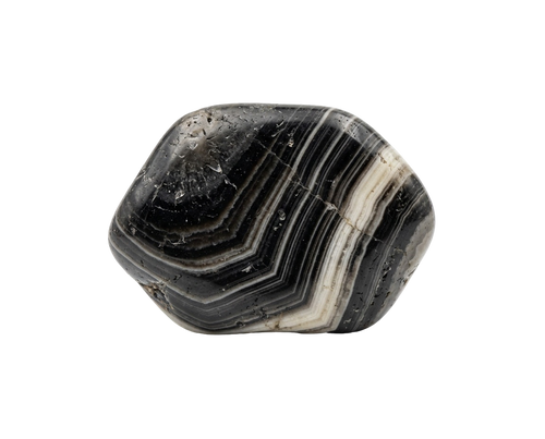 Svart bandad onyx