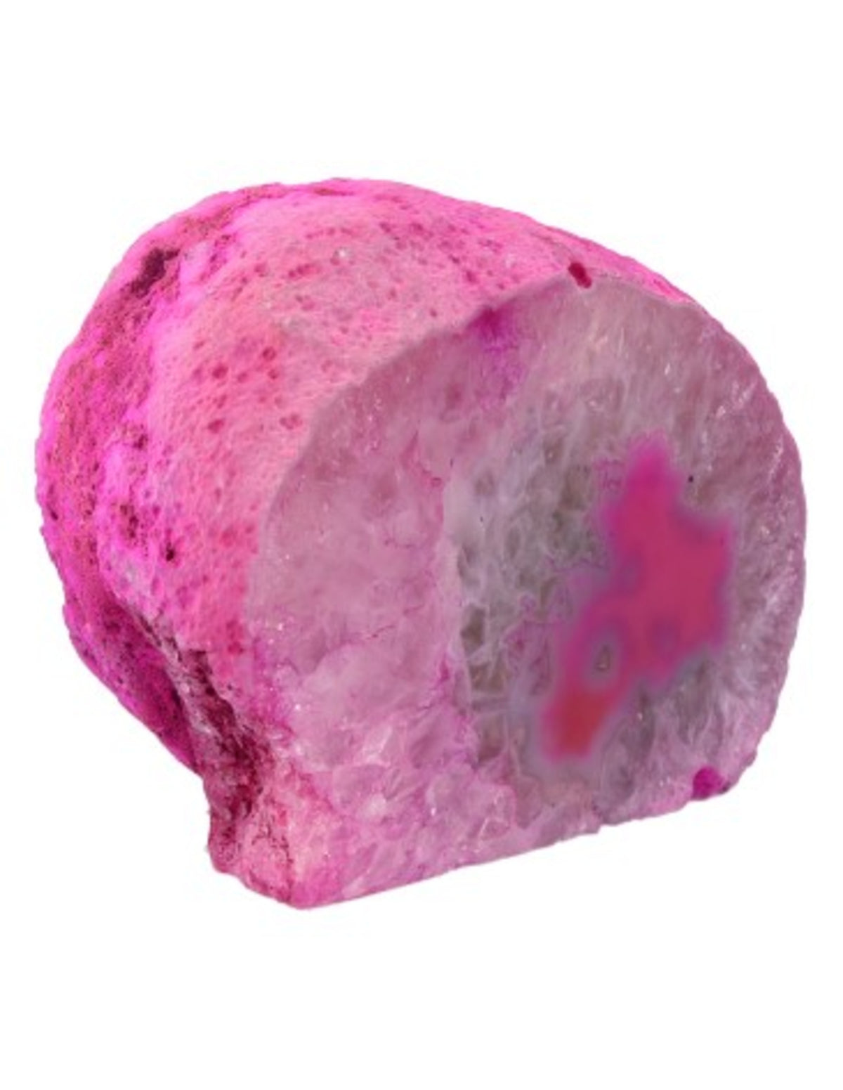 Agat ändstycken, rosa färgade, 150 g till 1 kg, per kg