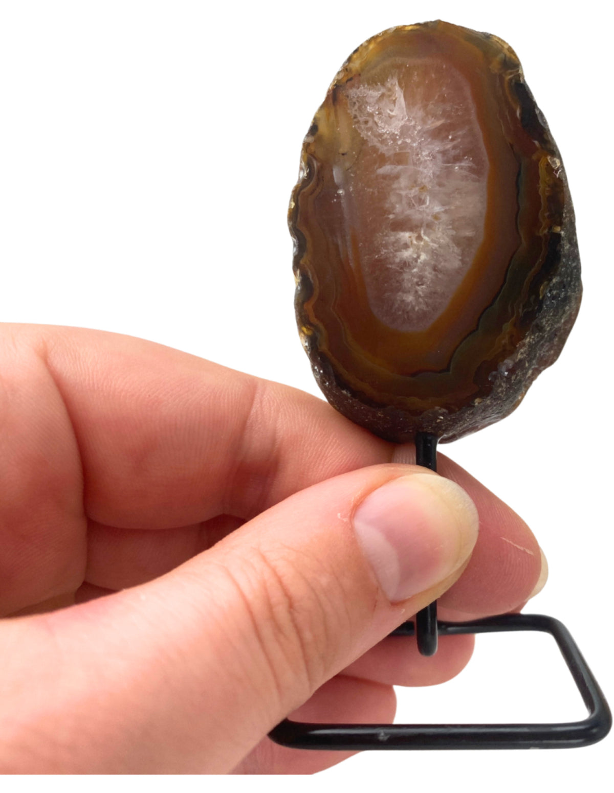 Agat på fot, mini, 8 cm, nr 16 (83 g)