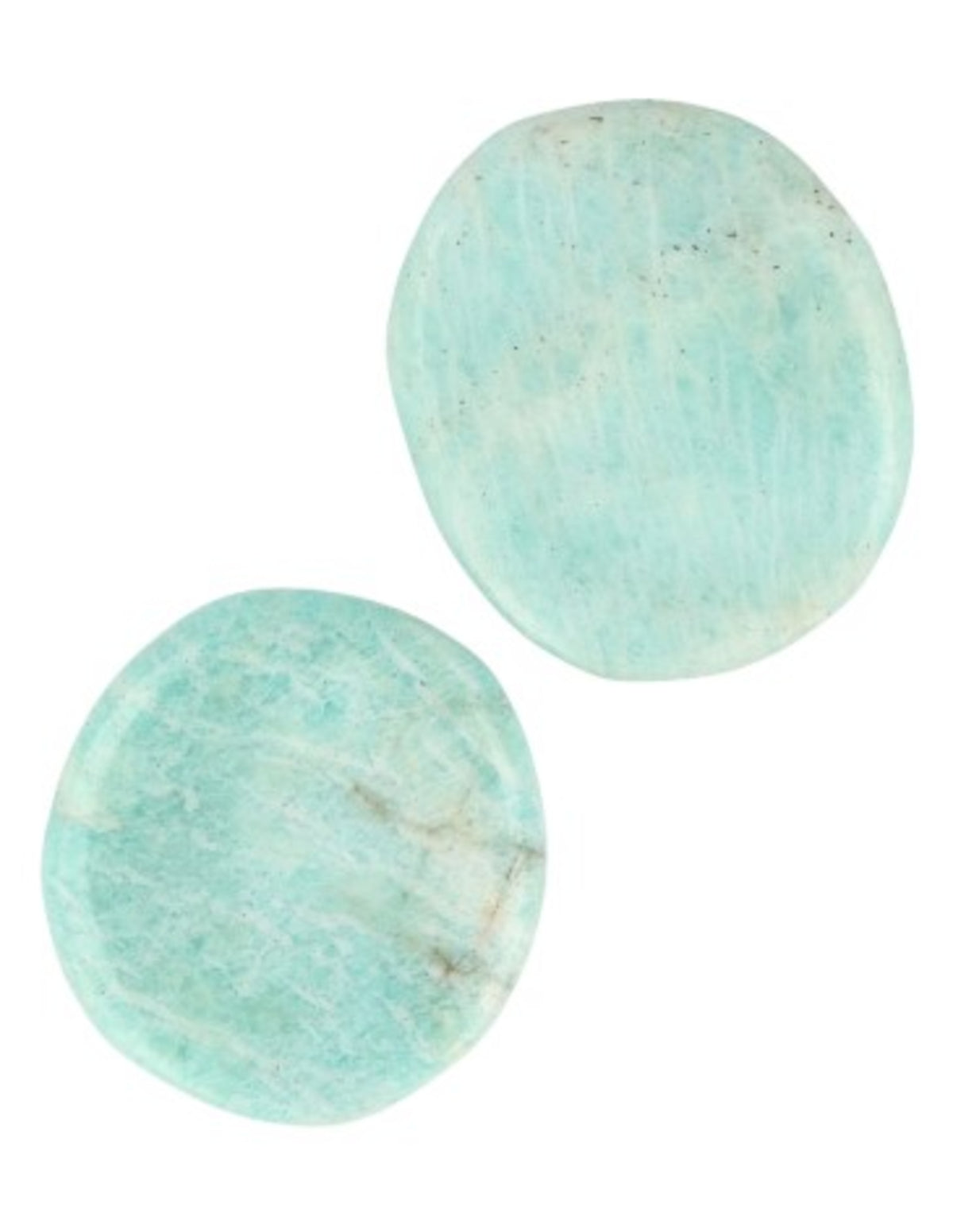 Amazonit sten, polerad, 4 till 5 cm