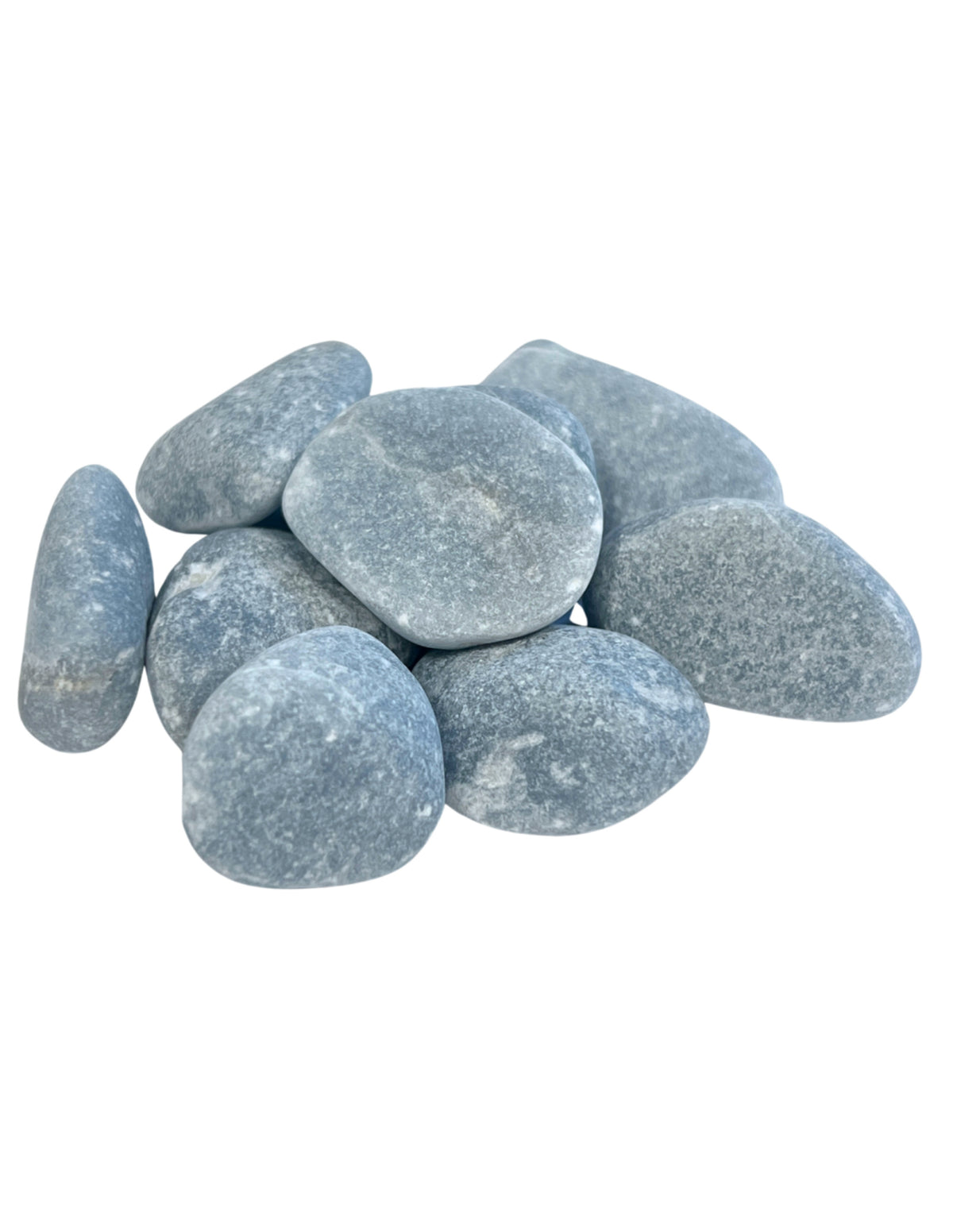 Angelit grovt trumlade stenar, 2 till 4 cm, 100 g