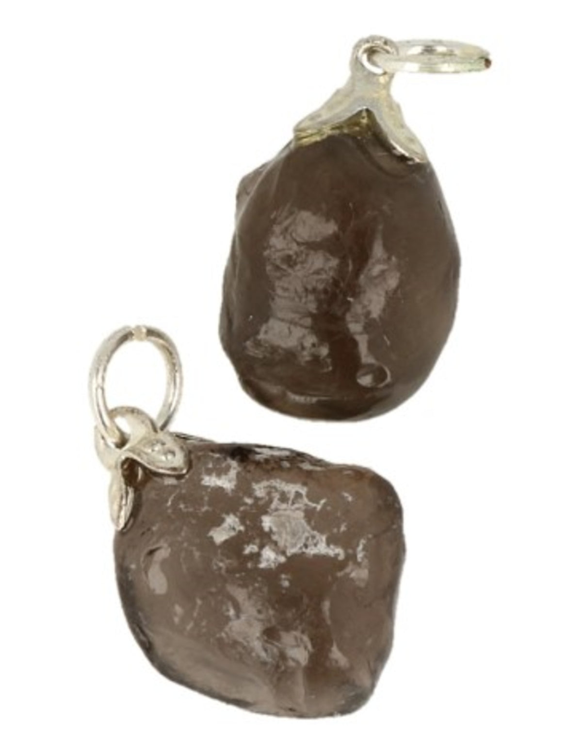 Apachetår hänge, svart obsidian, 10 till 20 g