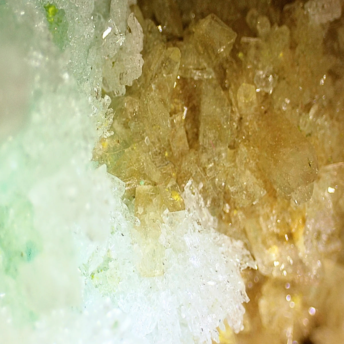Aragonit blå med zeolit, Fujian, Kina, 10,1 cm, nr 01