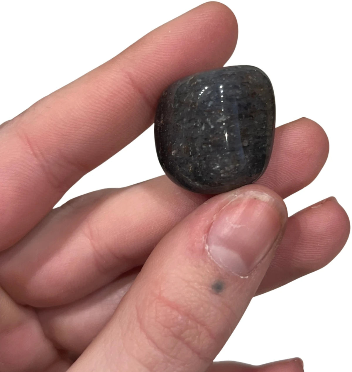 Aventurin trumlade stenar, blå, 2 till 4 cm, 100 g