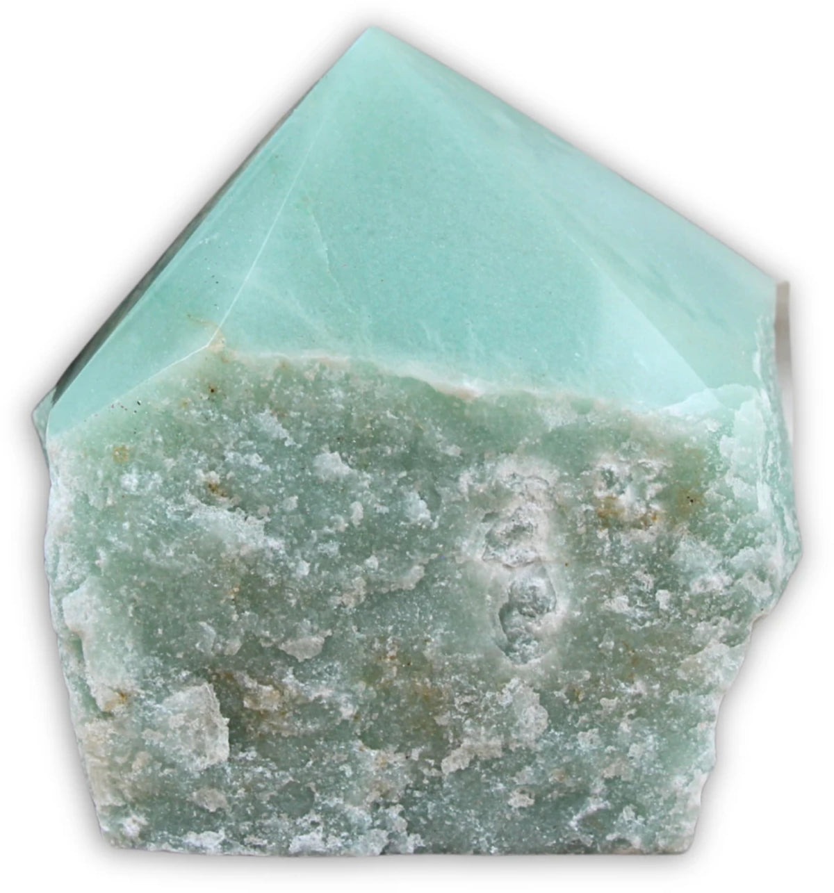 Aventurin kristall med polerad topp, 9 cm, nr 09