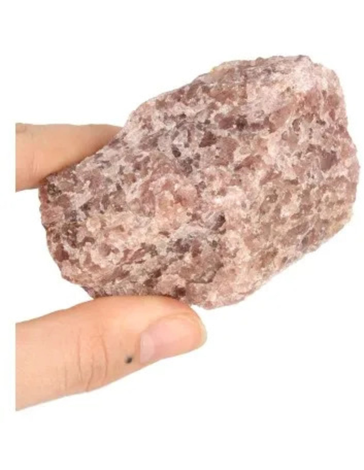 Aventurin röd rå sten, Indien, A-kvalitet, 175 till 250 g