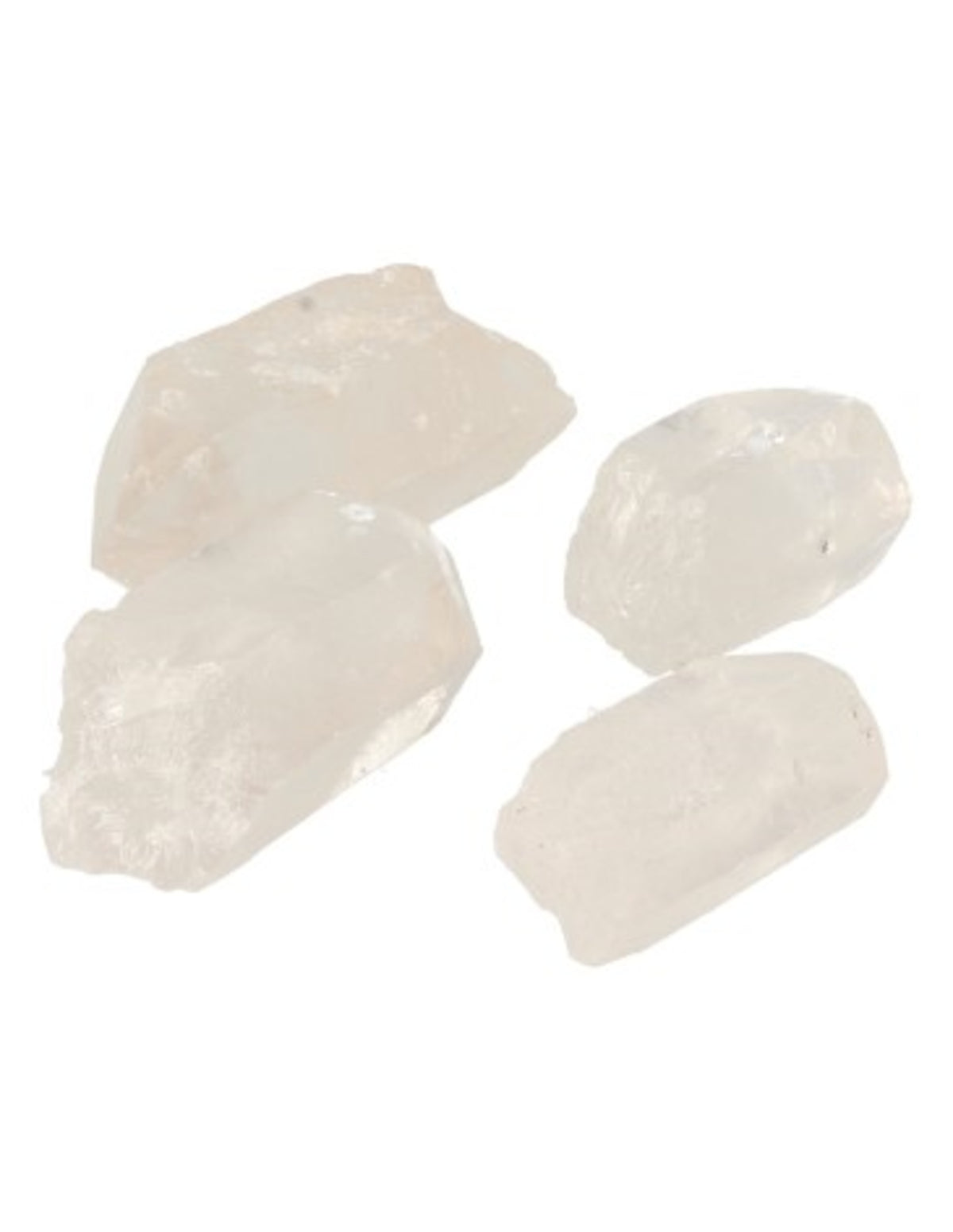 Bergkristall spetsar, råa, 3 till 5 cm, 250 g