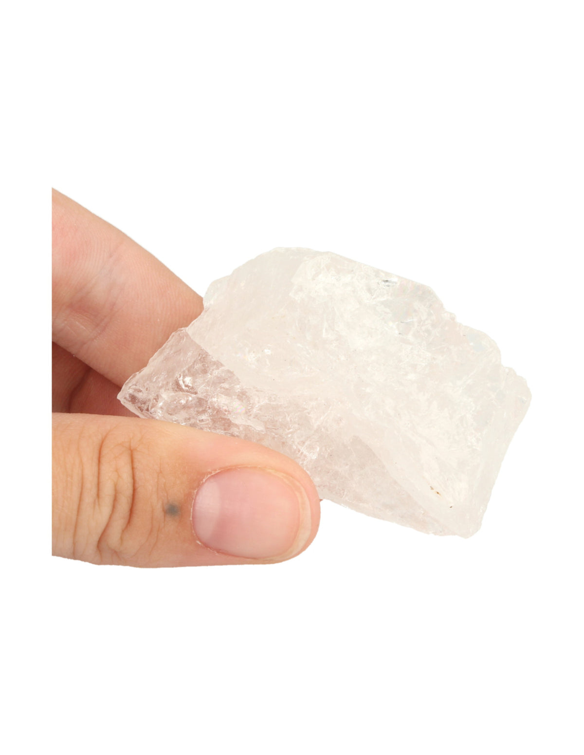 Bergkristall råa stenar, A-kvalitet, bitar 3 till 5 cm, 250 g