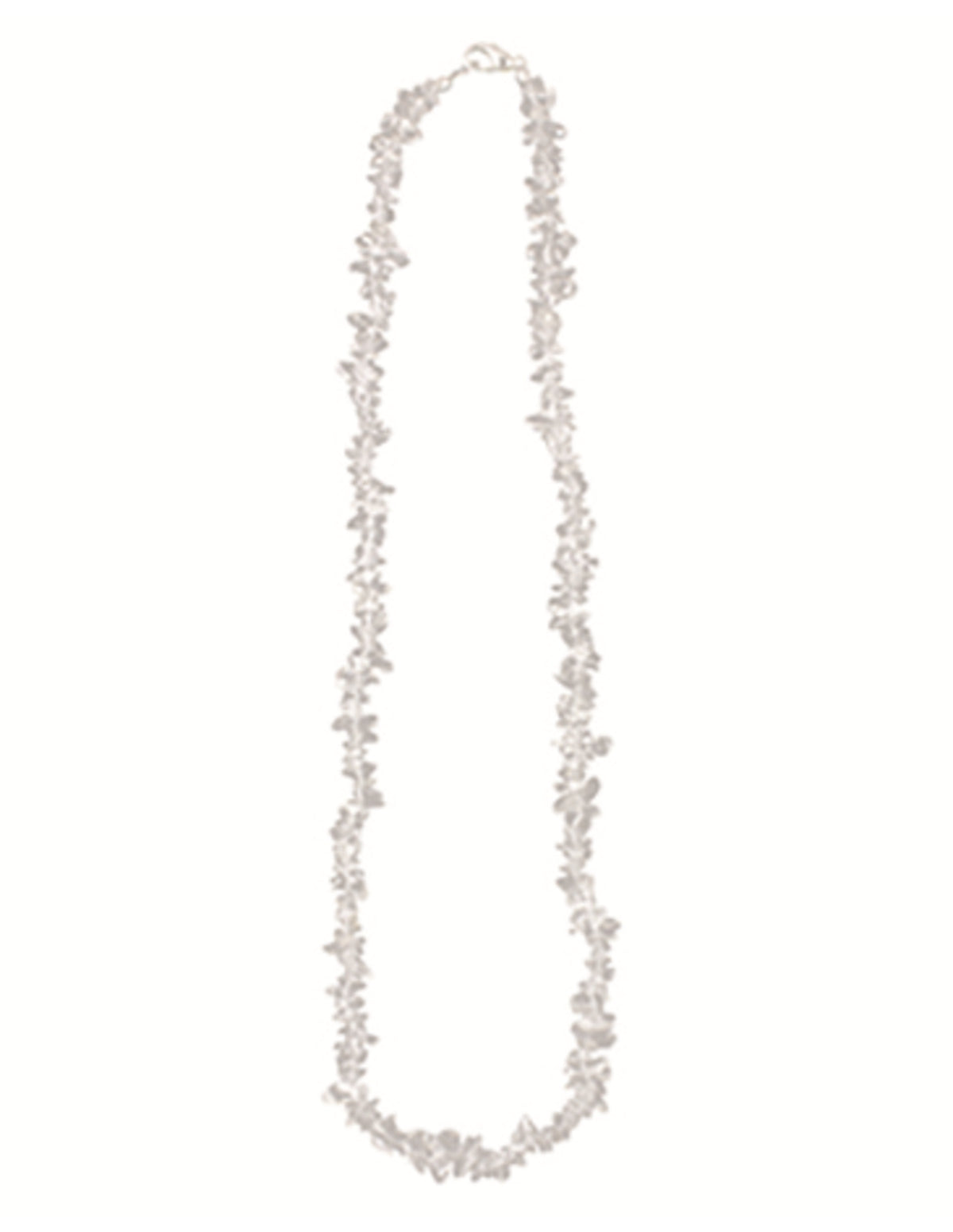 Bergkristall halsband med splitstenar, A-kvalitet, 45 cm