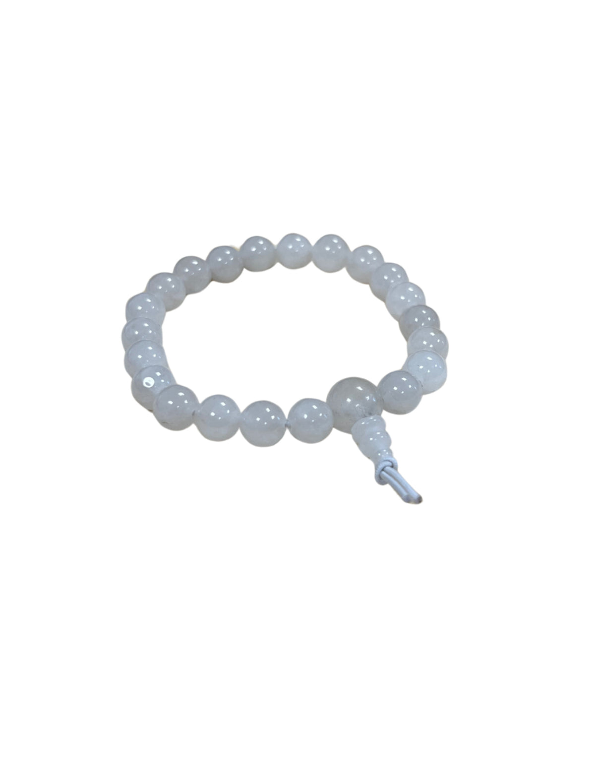 Bergkristall armband, powerbead, kulor 8 mm, 18 cm