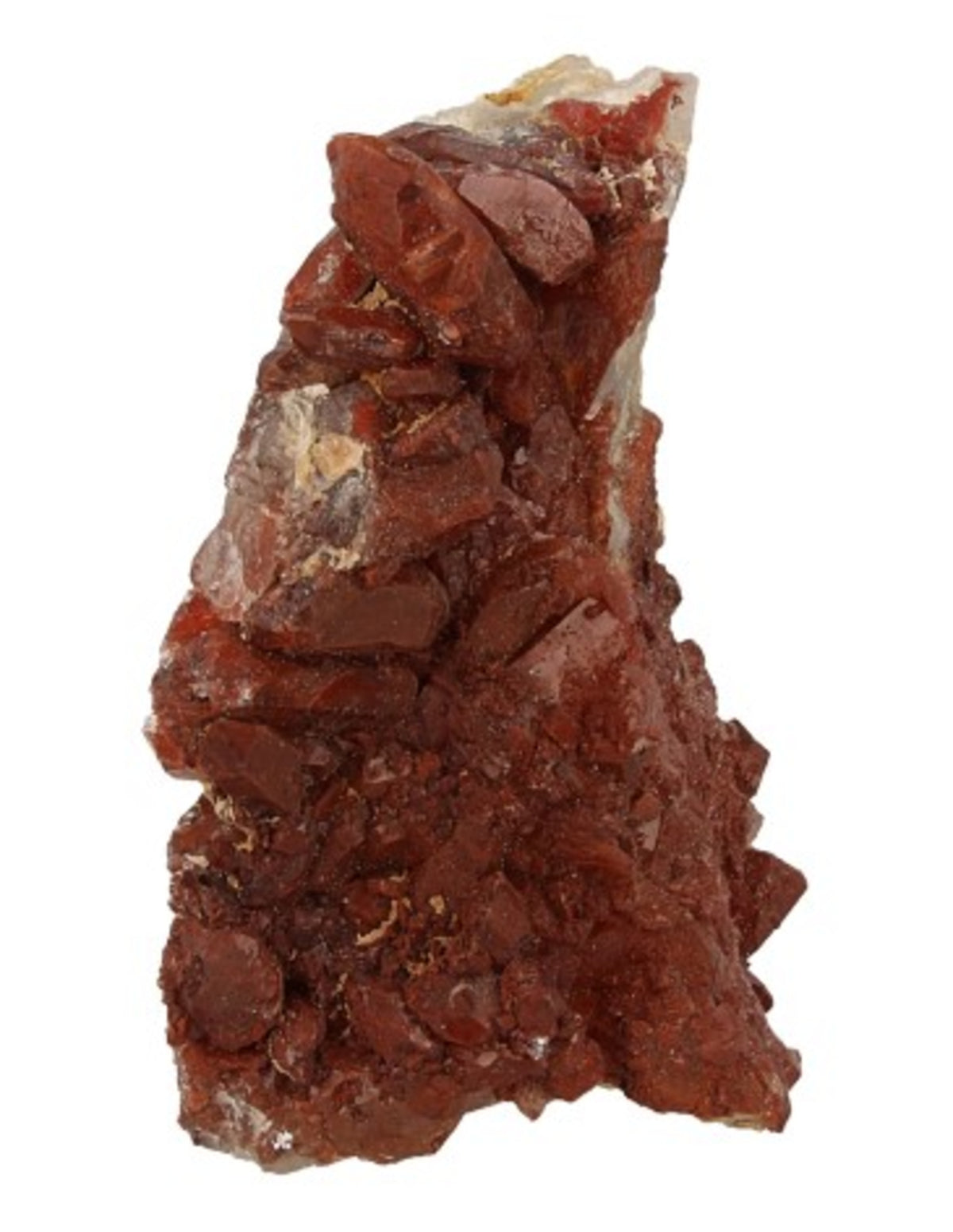 Bergkristall röd, rå, 13 x 9 x 6 cm, 600 g, nr 1