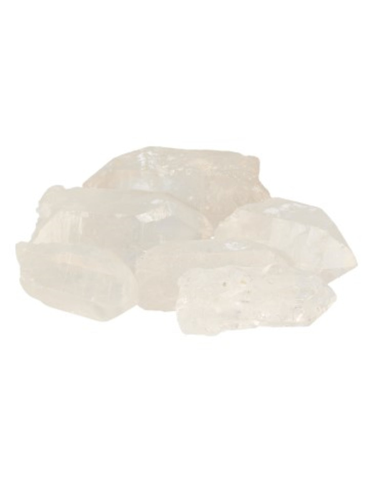 Bergkristall råa spetsar, A-kvalitet, 3 till 5 cm, per kg