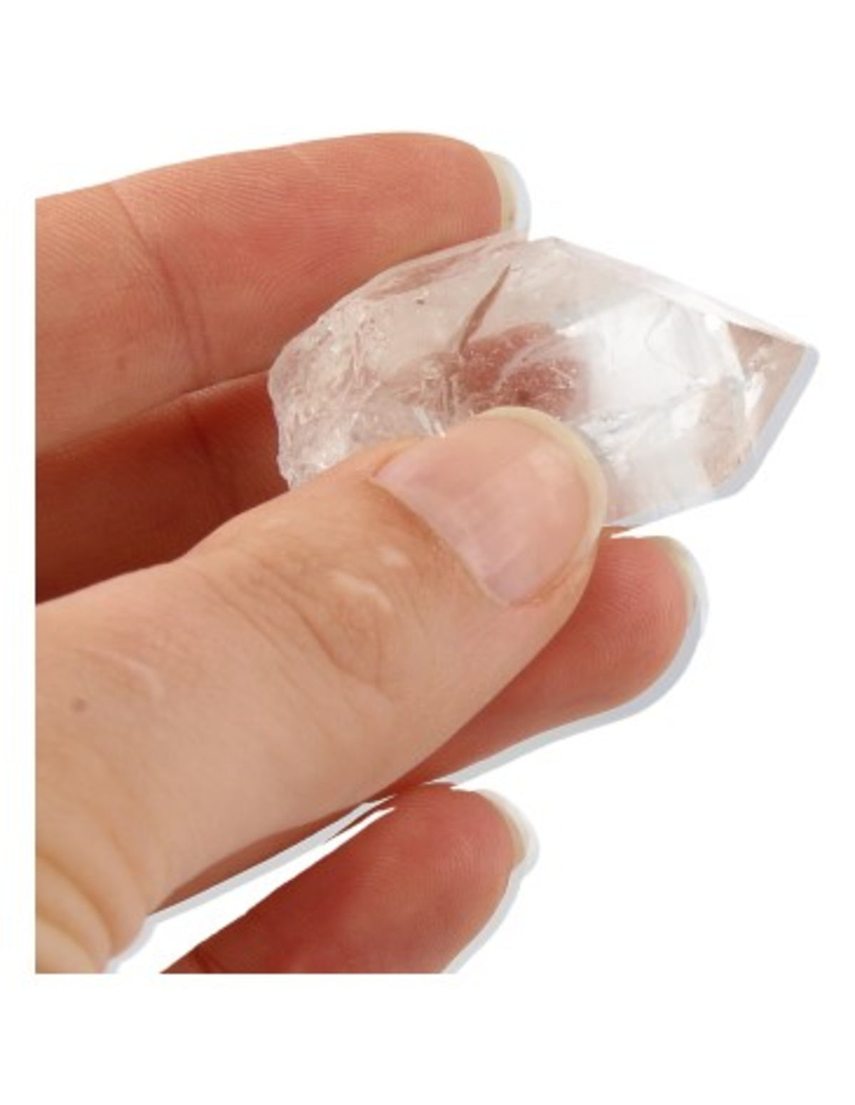 Bergkristall råa spetsar, A-kvalitet, 3 till 5 cm, per kg