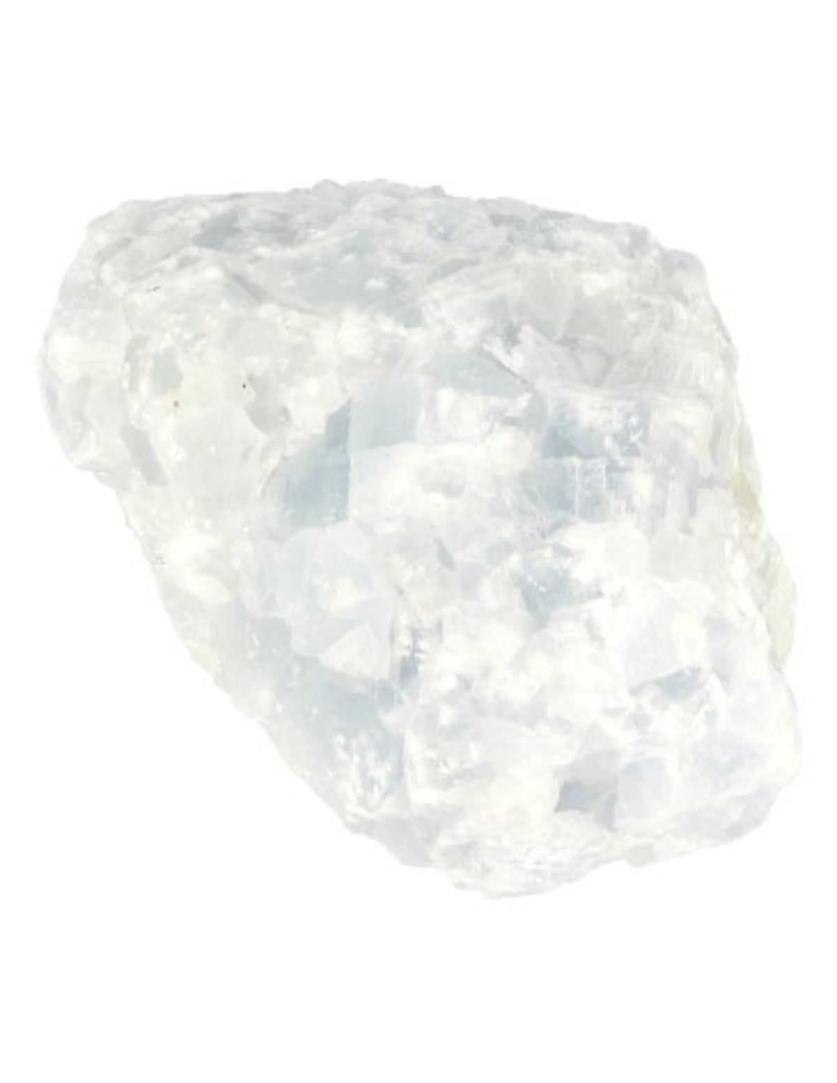 Kalcit blå, rå, 19 x 16 x 9 cm, 2,75 kg, nr 1562
