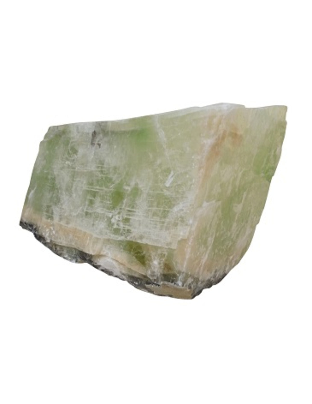 Kalcit grön, stort block, 30 x 20 x 19 cm, 26,75 kg, nr 222