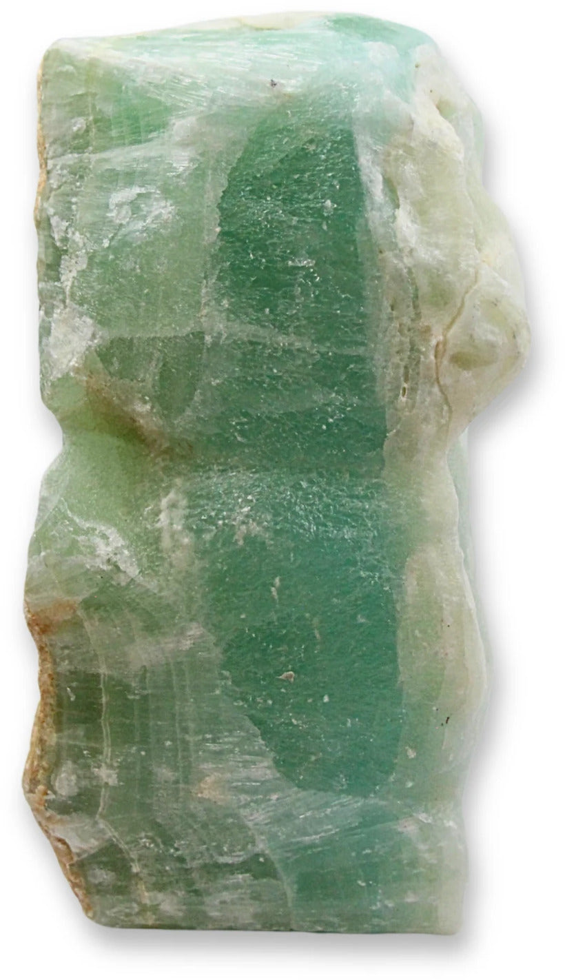 Kalcit grön, rå, 18,5 x 5,5 x 8 cm, 3 kg, nr 5