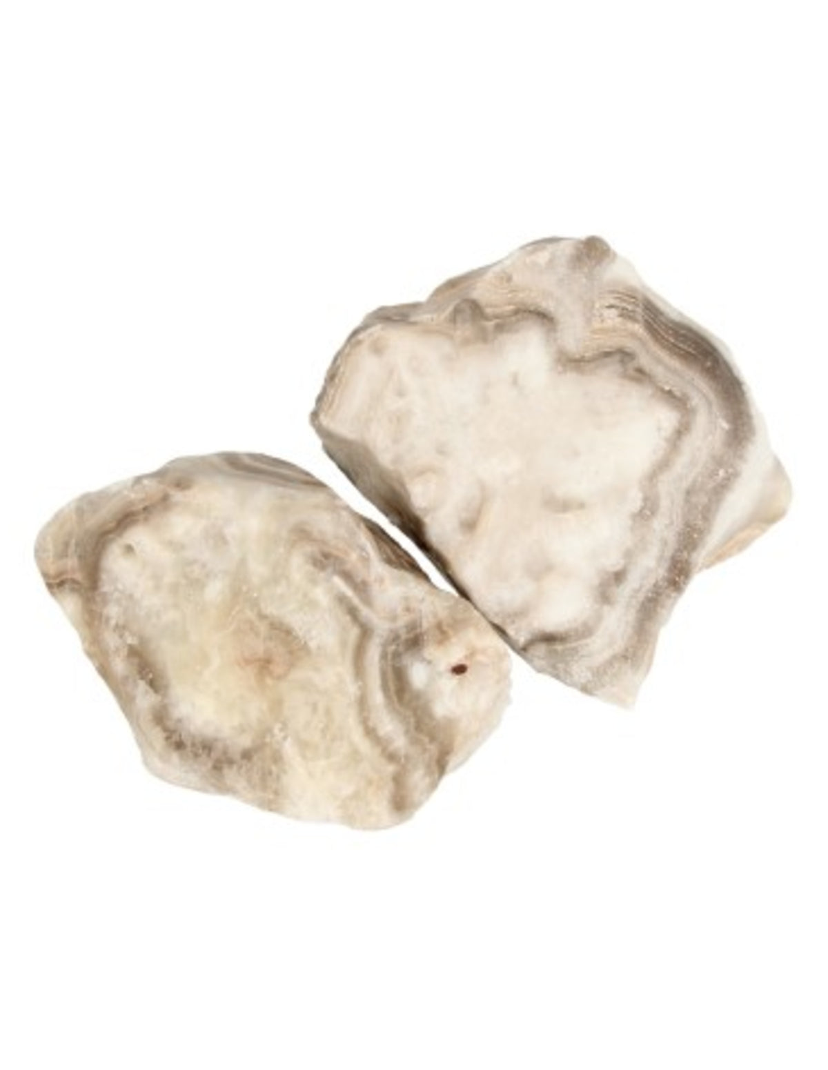 Kalcit zebra, råa stenar, bitar 3 till 5 cm, per kg