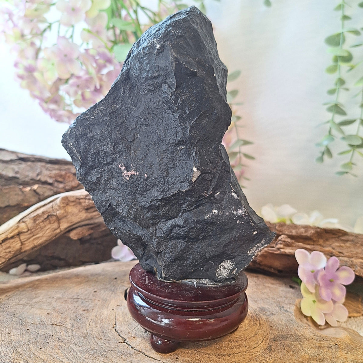 Krysantemumsten skulptur, 20,4 cm, nr 08