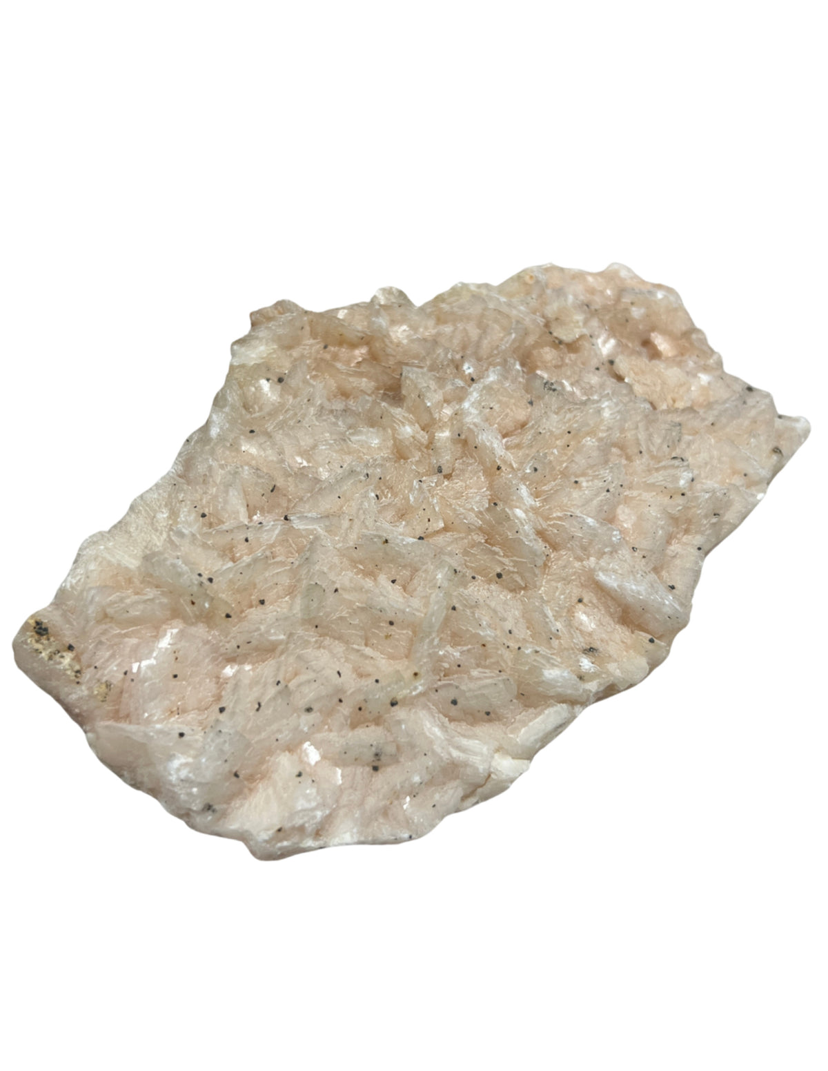 Dolomit kristall, rosa med pyrit, rå, 1,2 kg, nr 25