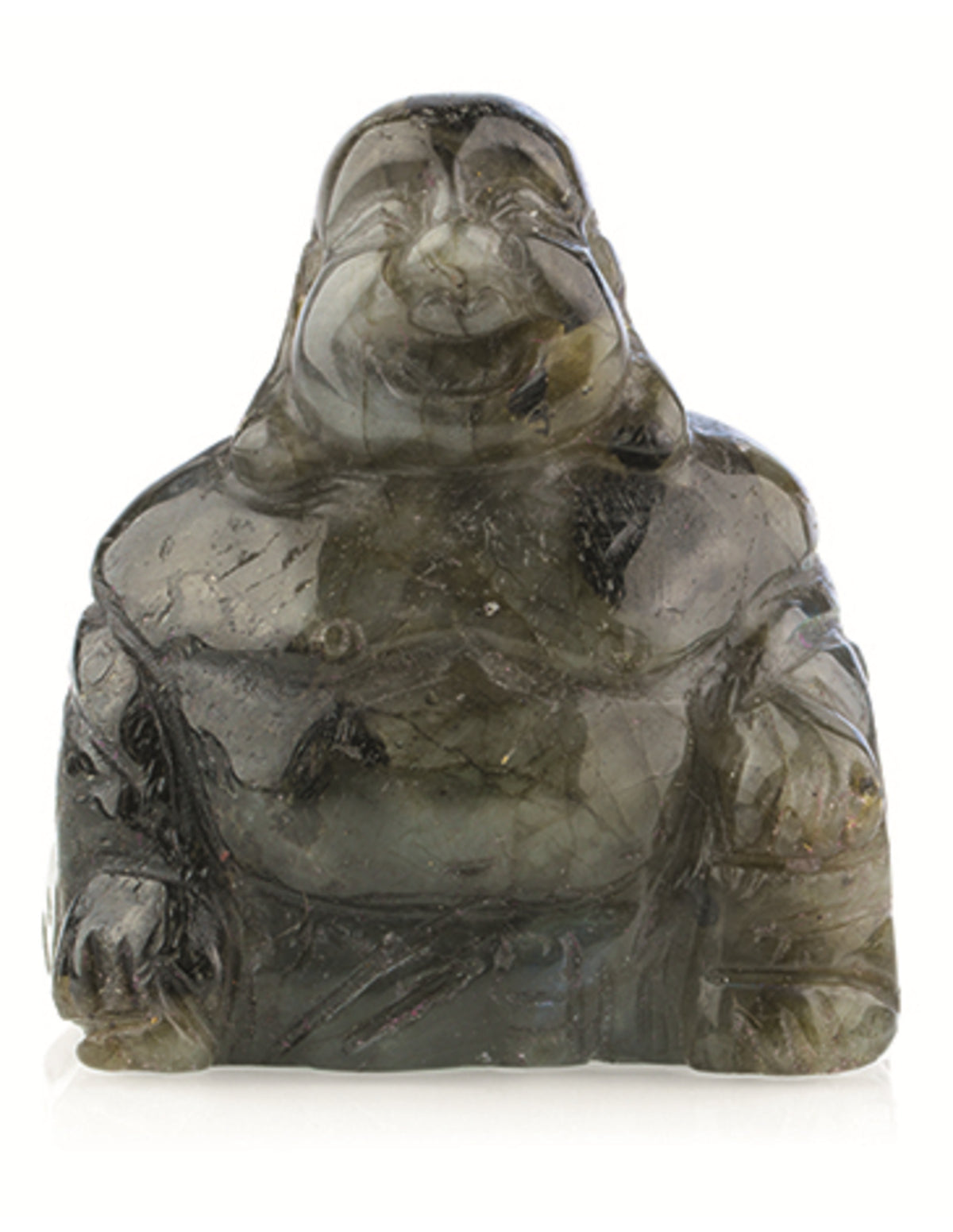 Labradorit buddha, 50 mm