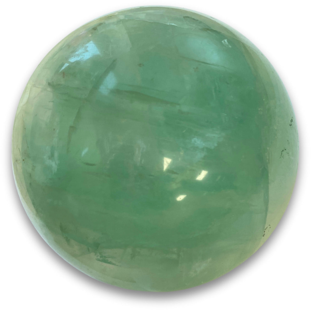 Fluorit kula, grön, 10 cm, nr 241