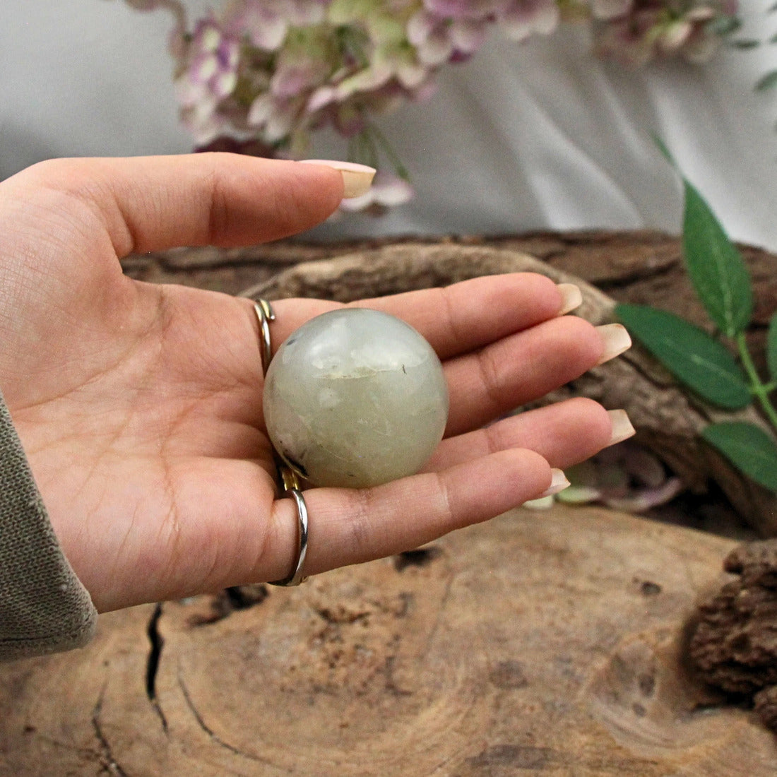 Jade kula, Hetian nefrit, 3 till 3,5 cm