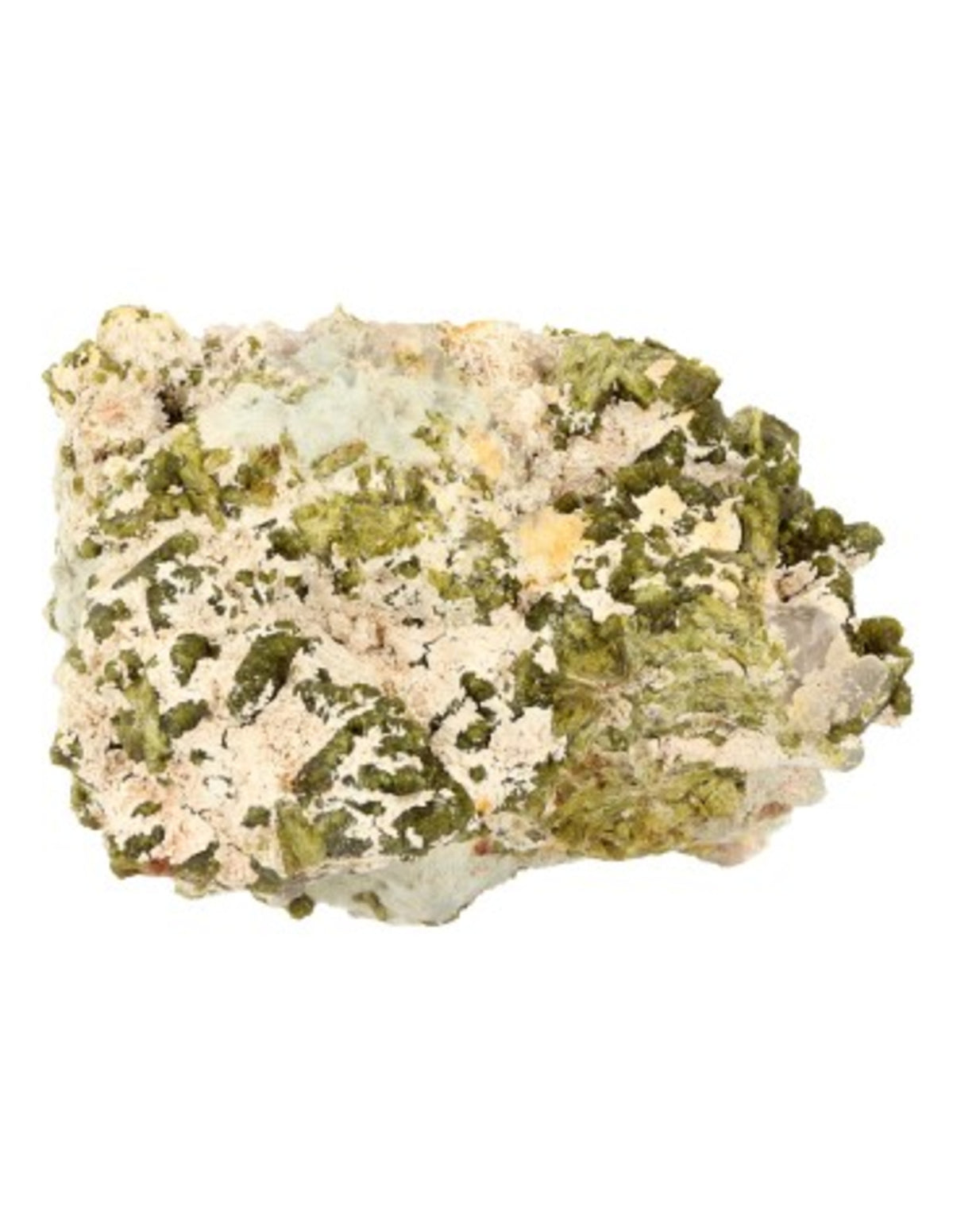 Epidot A rå, 250 g bitar, 3 till 10 cm