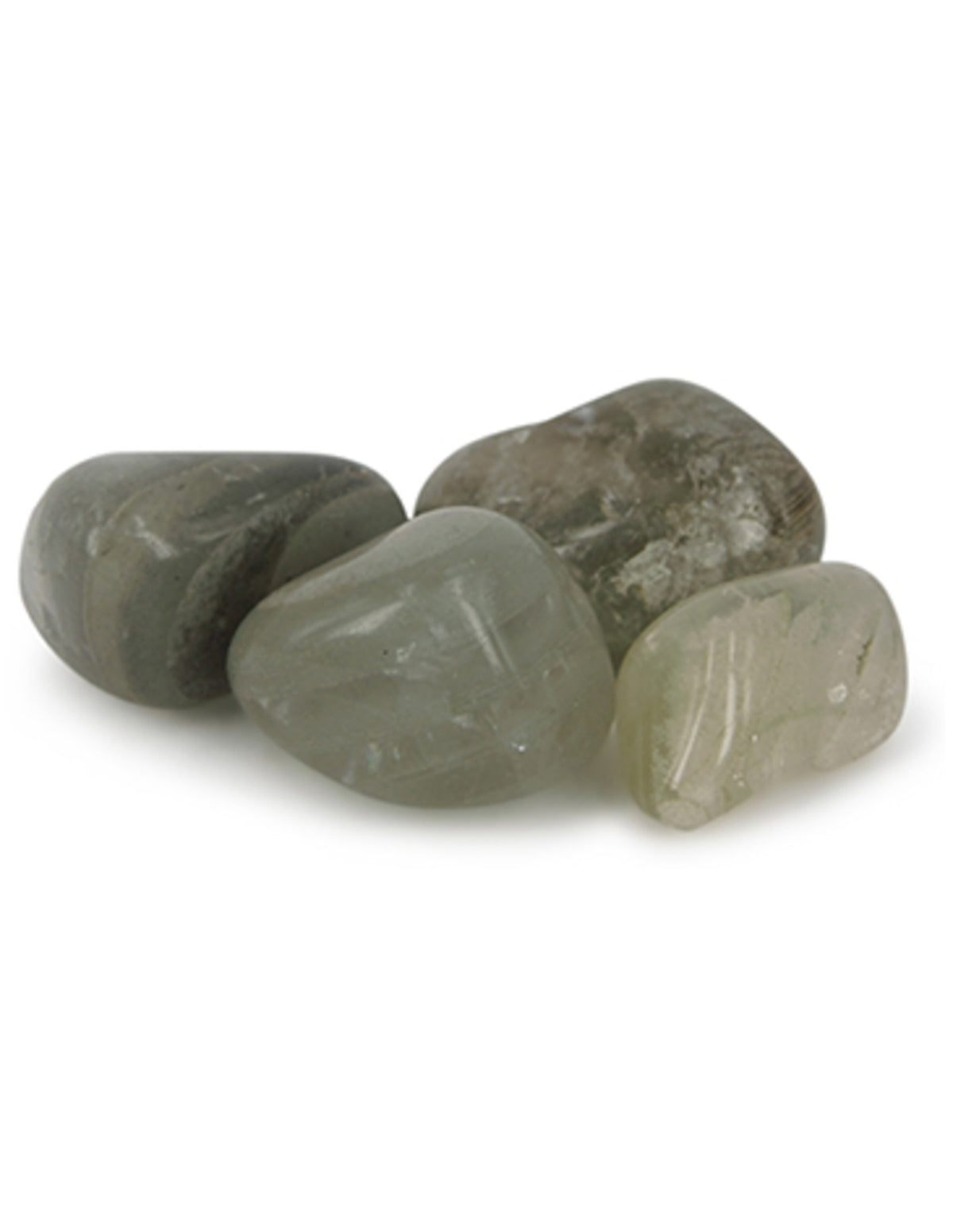 Fantomkvarts trumlade stenar, Madagaskar, 250 g