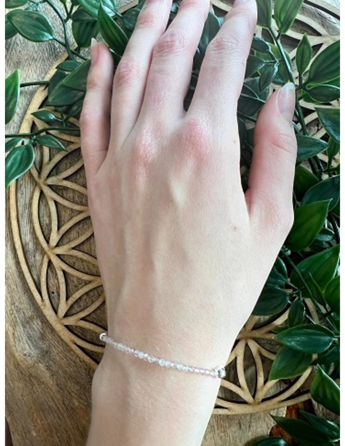 Fluorit armband, sommar, regnbåge, justerbart