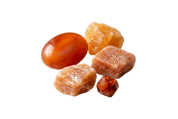 Orange kristaller