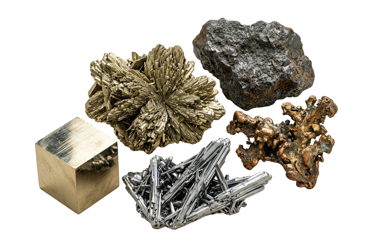 Metallisk kristaller