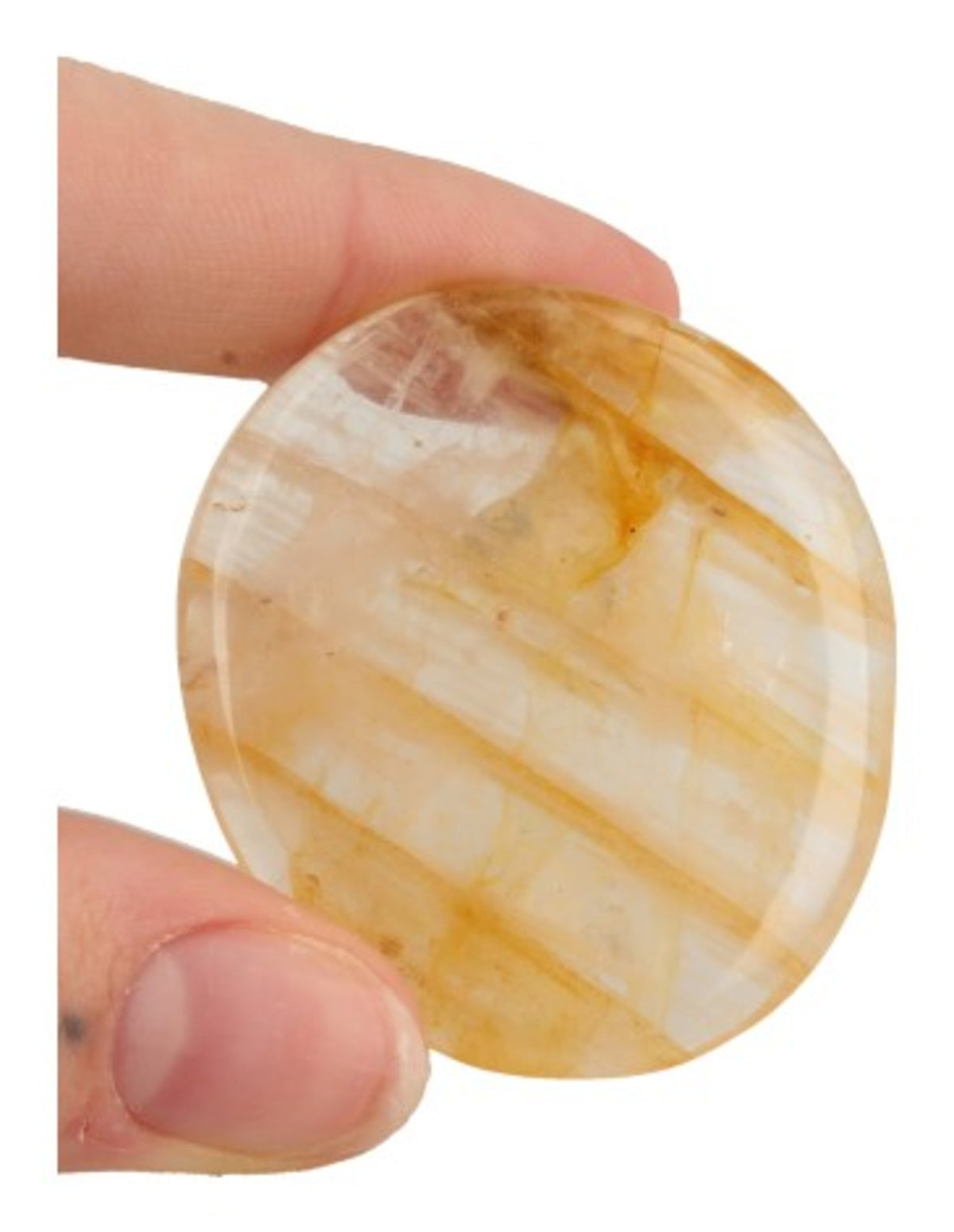 Golden healer kvarts sten, 4 till 5 cm