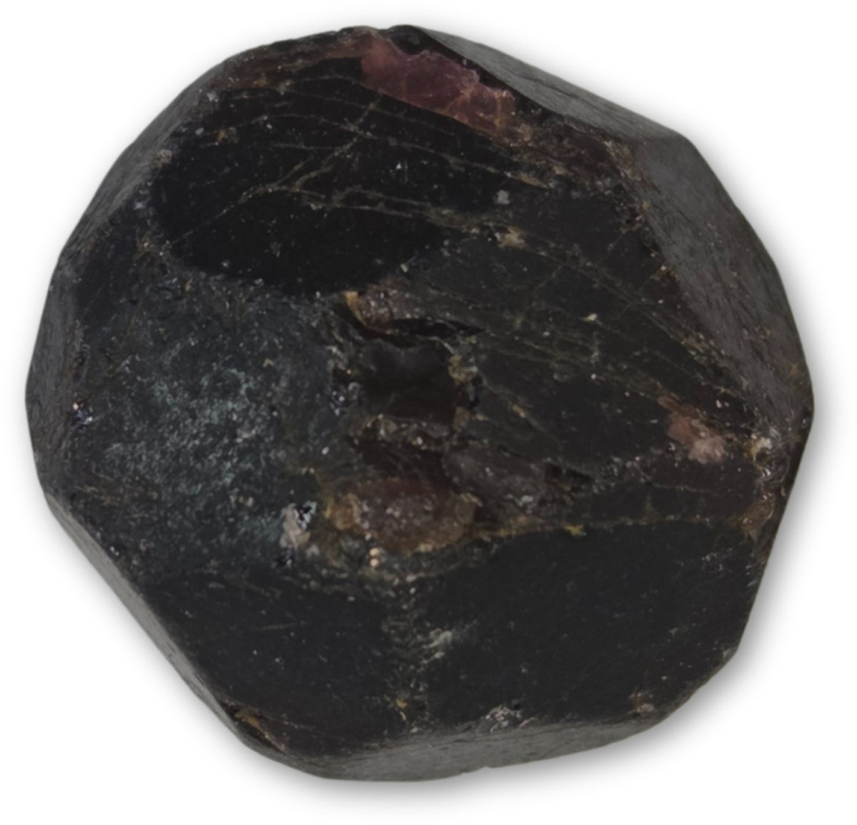 Granat kristall, rå, 15 till 25 mm, ca 13 g