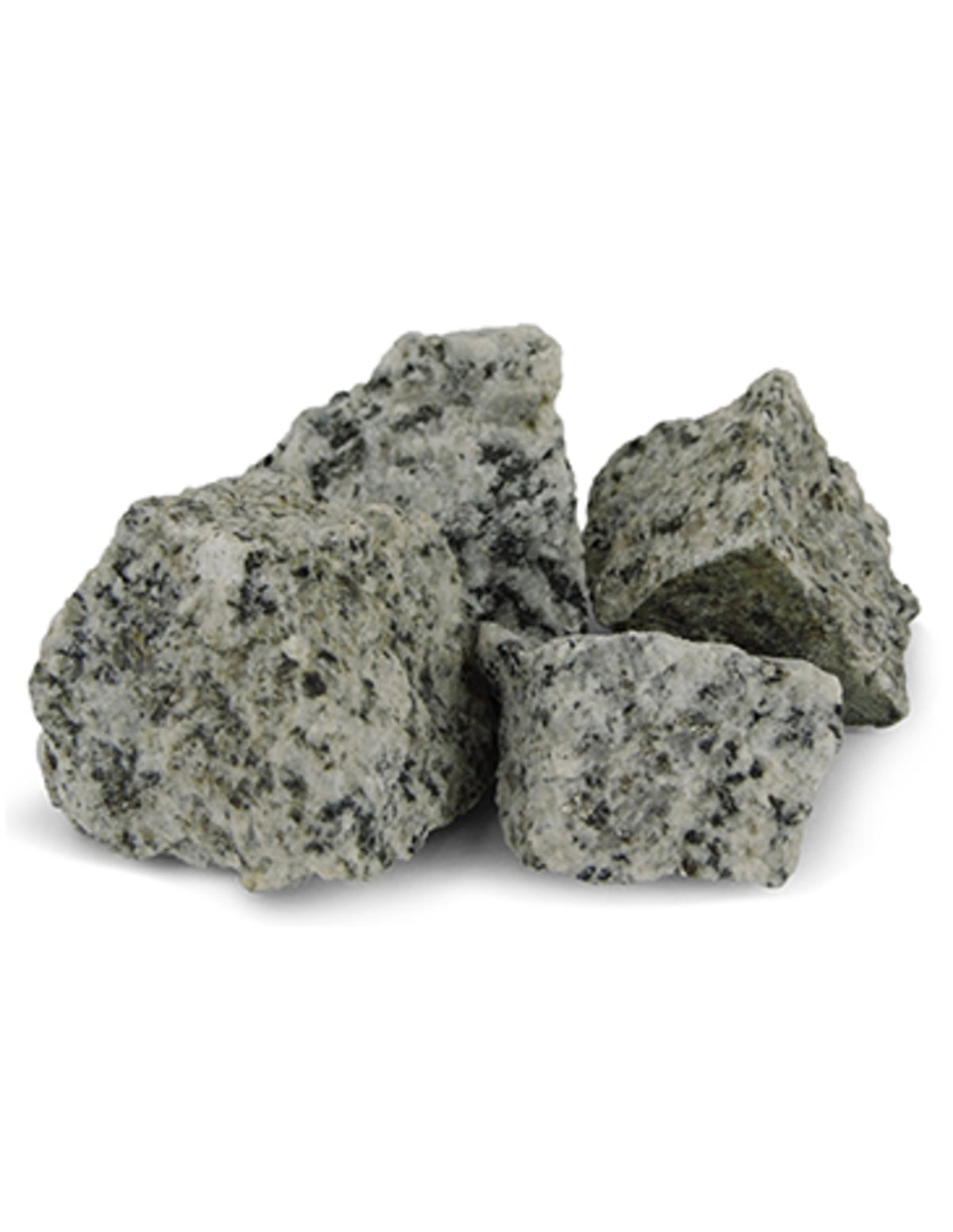 Granit råa bitar från Indien, 250 g, 3 till 5 cm