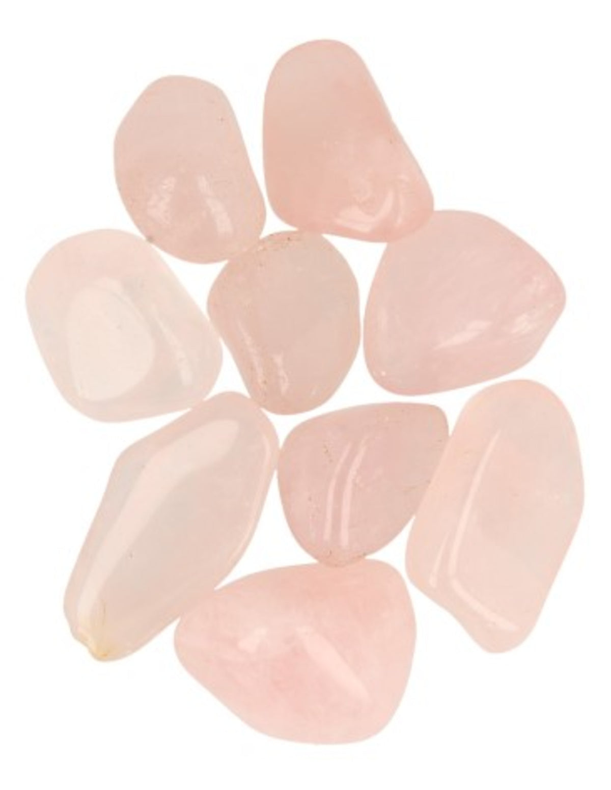 Gyrasol trumlade stenar, rosa, Madagaskar, 100 g