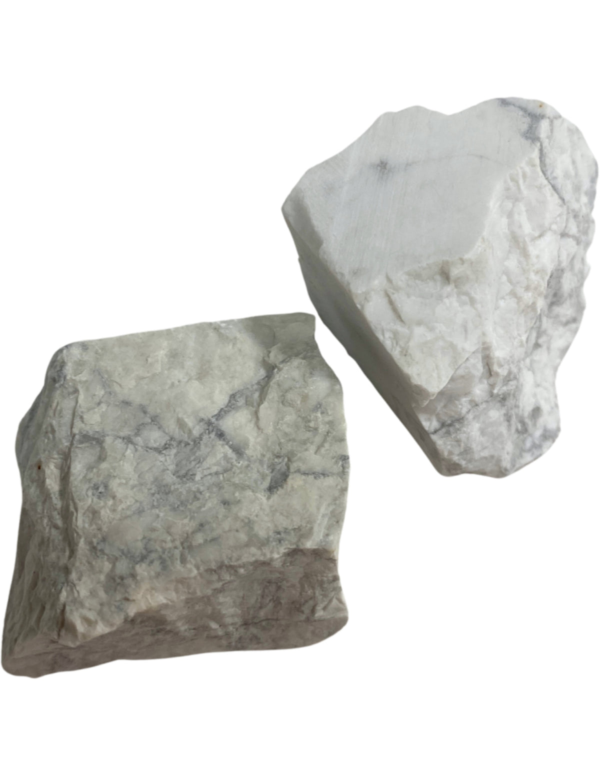 Howlit vit råa bitar, 100 g, 3 till 5 cm