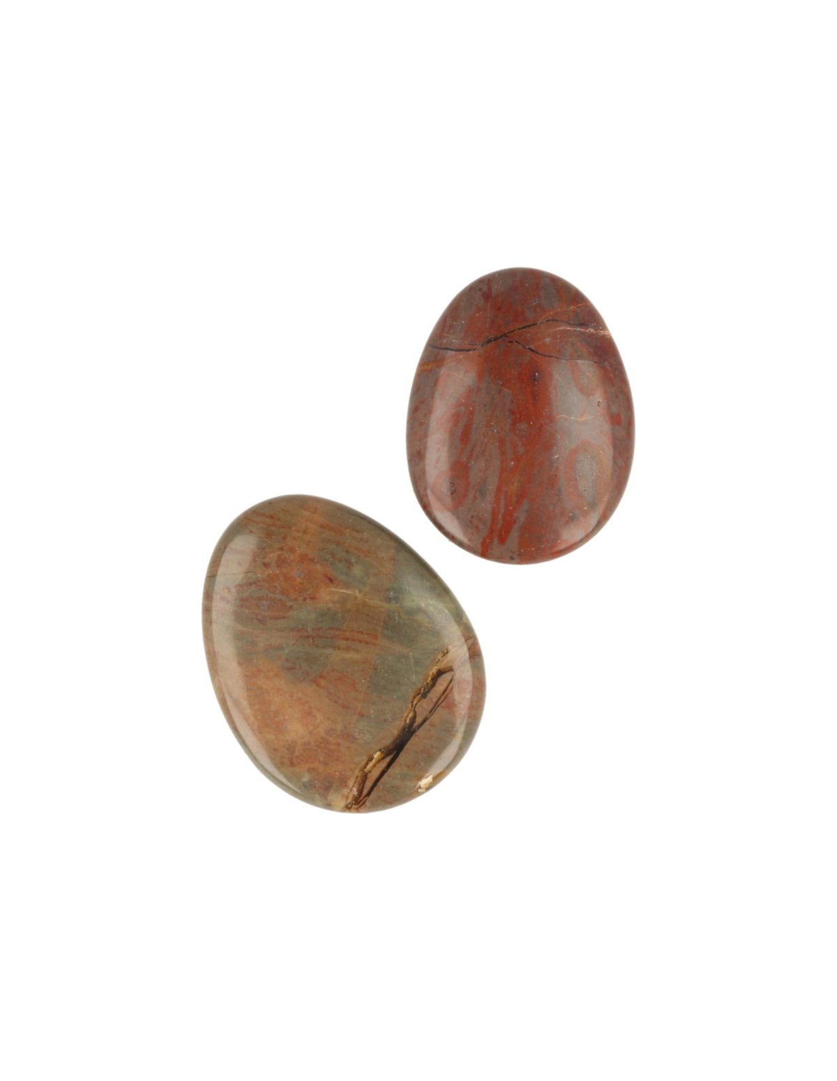 Ådjaspis ficksten, rödbrun, 4 till 6 cm, Indien