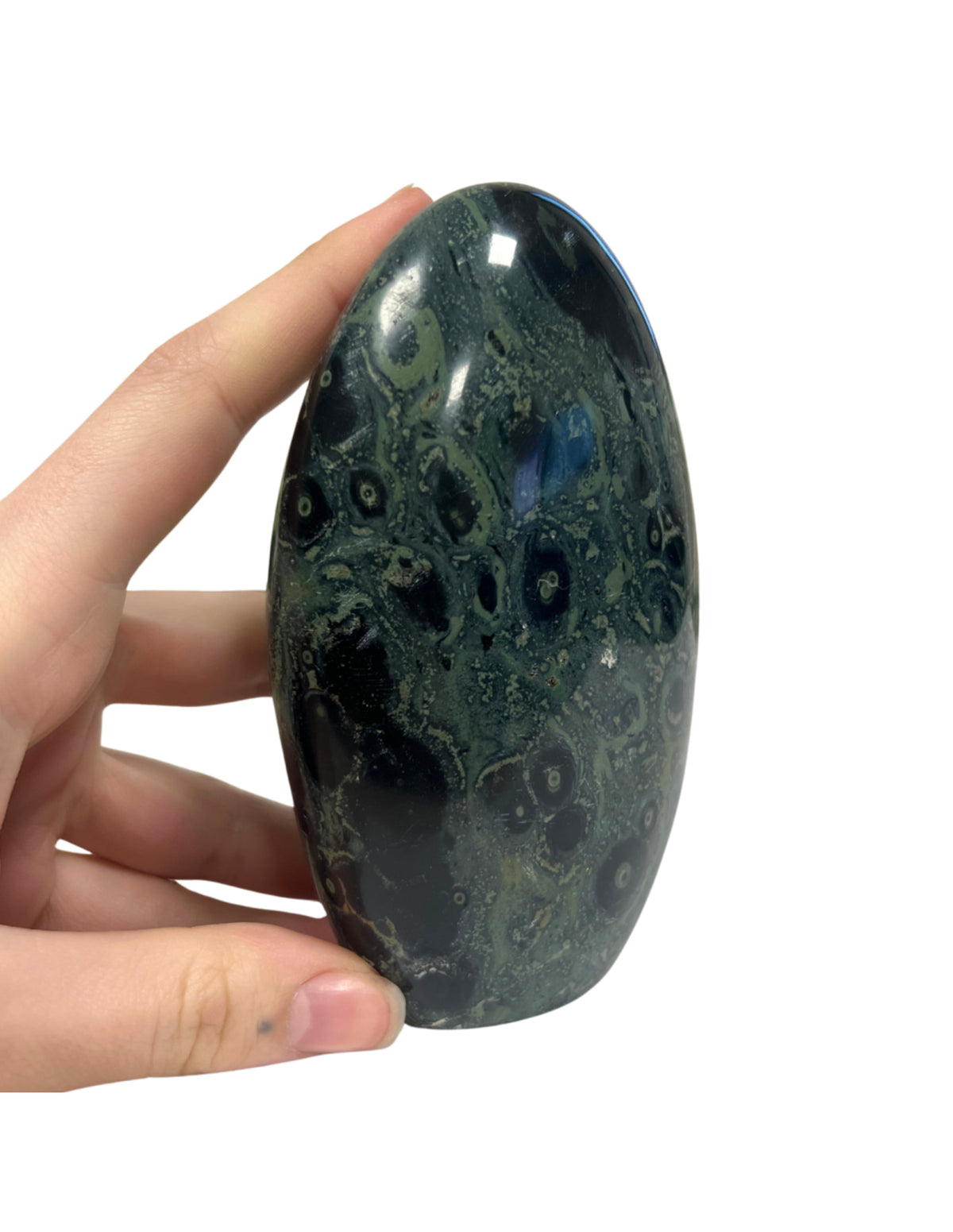 Kambaba jaspis skulptur, 12,5 cm, nr 03