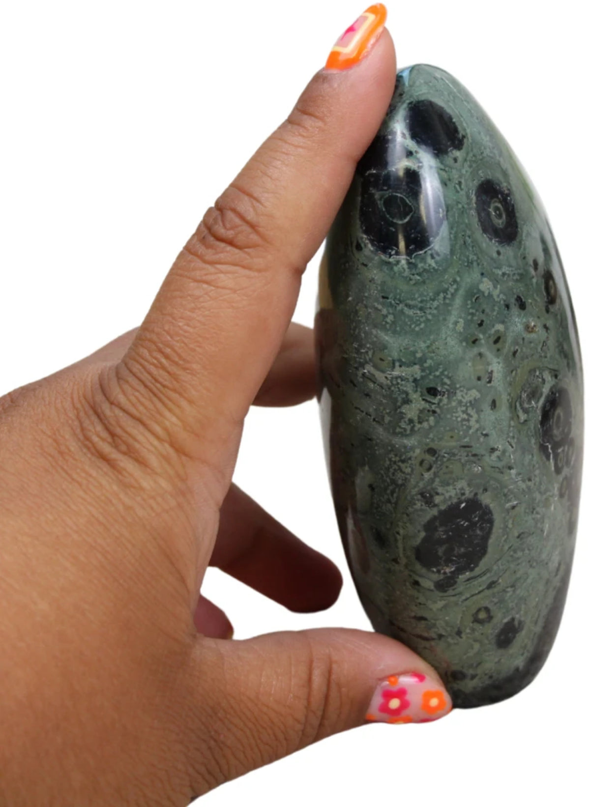Kambaba jaspis skulptur, 11,8 cm, nr 14