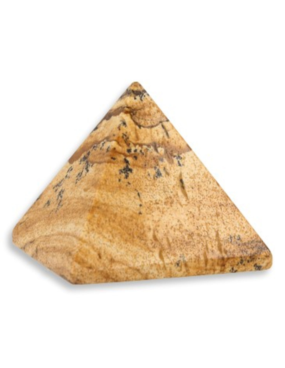 Landskapsjaspis pyramid, 25 mm
