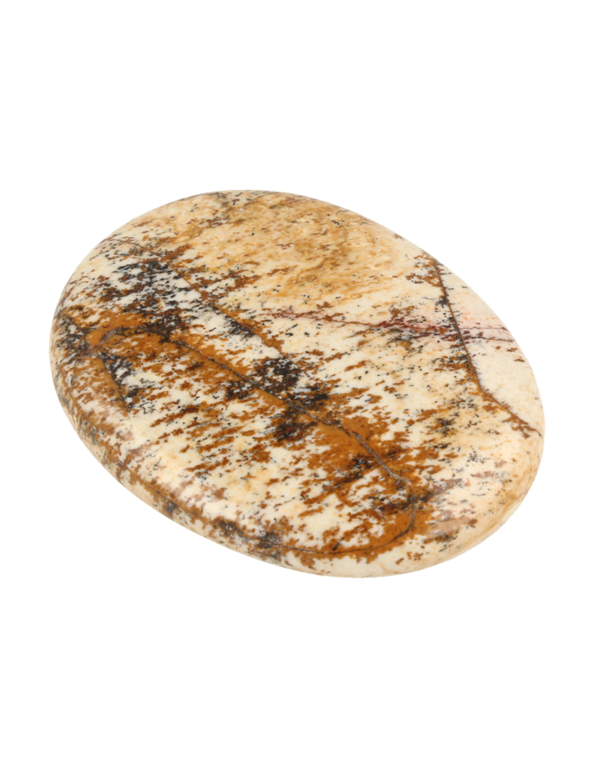 Landskapsjaspis ficksten, 4 till 6 cm, Sydafrika