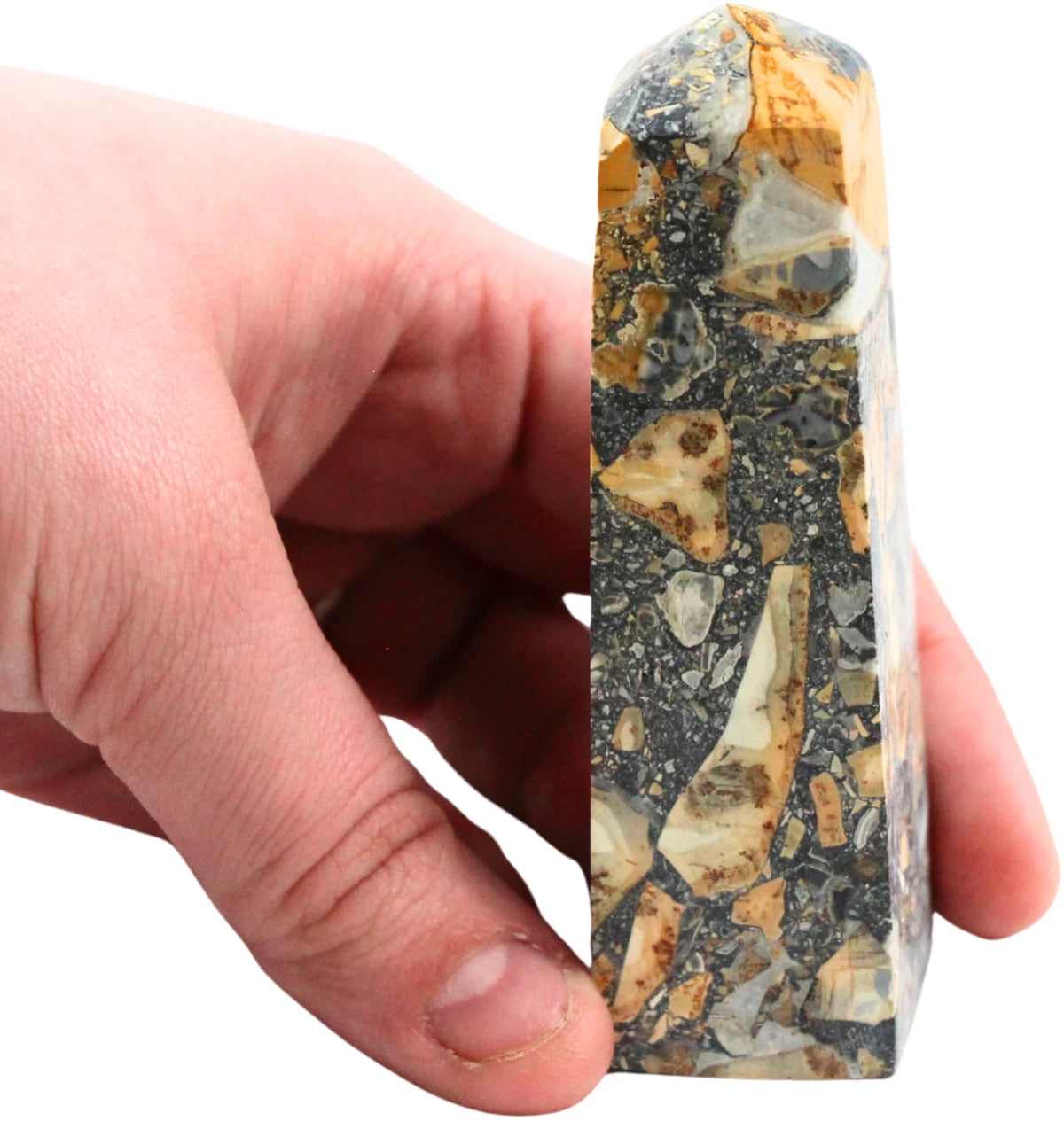Maligano jaspis obelisk, 9 cm, nr 14