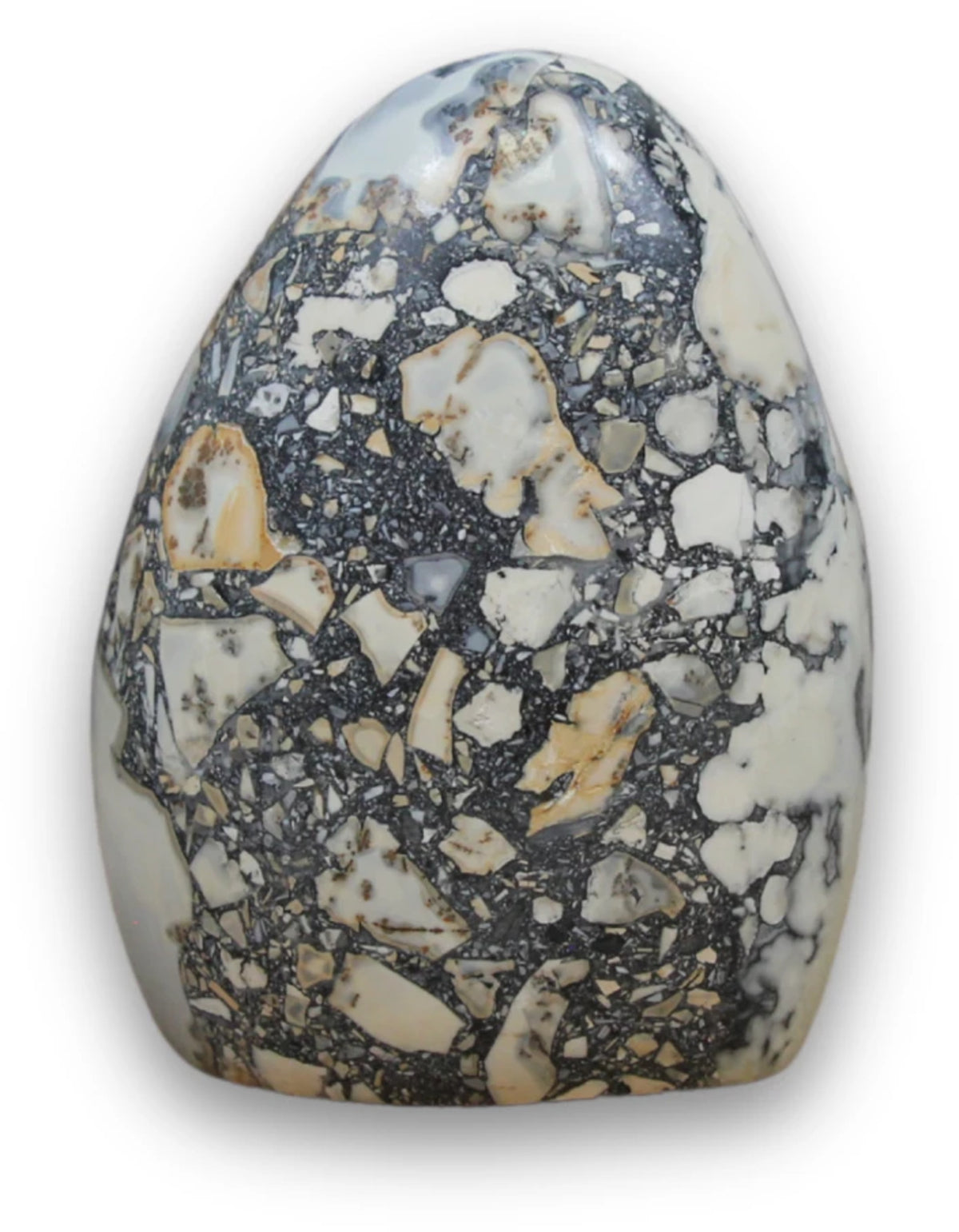 Maligano jaspis skulptur, 7 cm, 268 g, nr 31