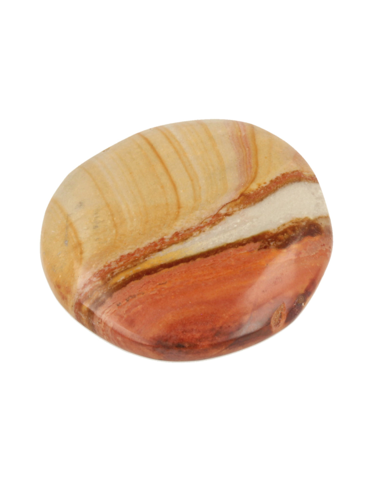 Polykrom jaspis ficksten, 4 till 6 cm, 40 till 80 g