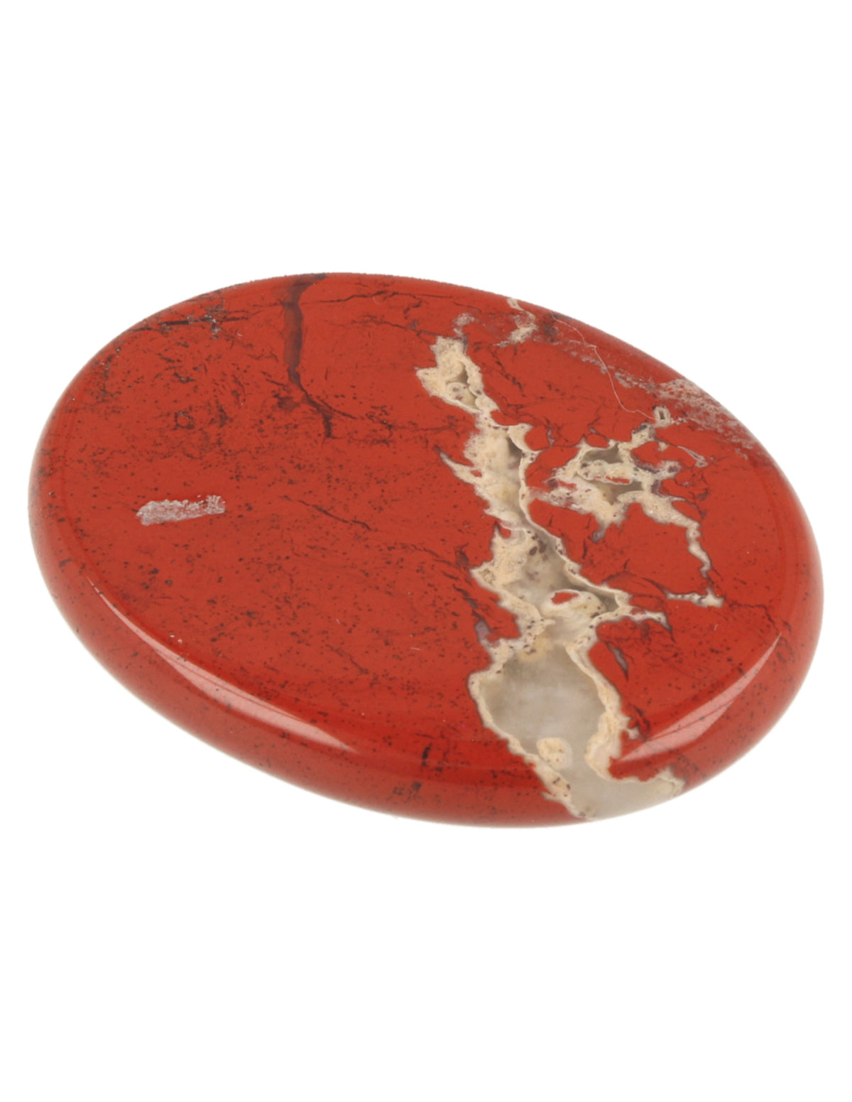 Röd jaspis ficksten, 4 till 6 cm, Indonesien