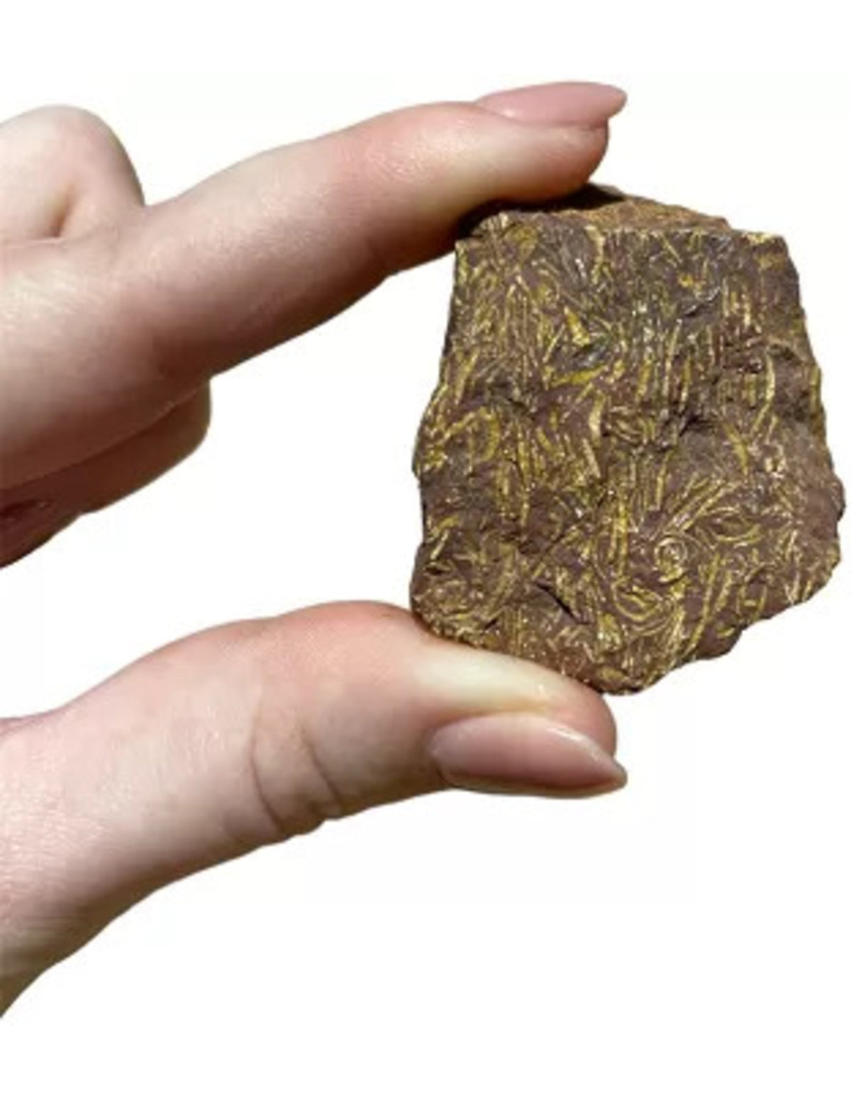 Snakeskin jaspis, råa bitar, 250 g
