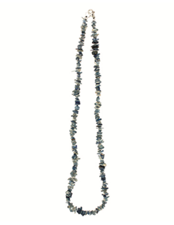 Kyanit halsband med splitstenar, 5 till 10 mm