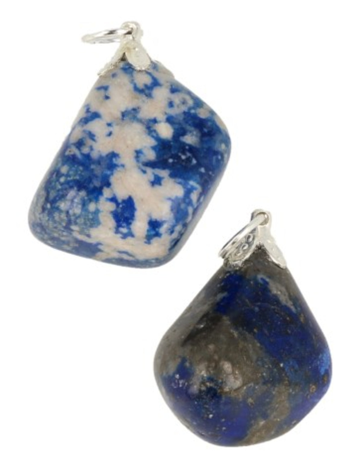 Lapis lazuli hänge, 1 till 2 cm