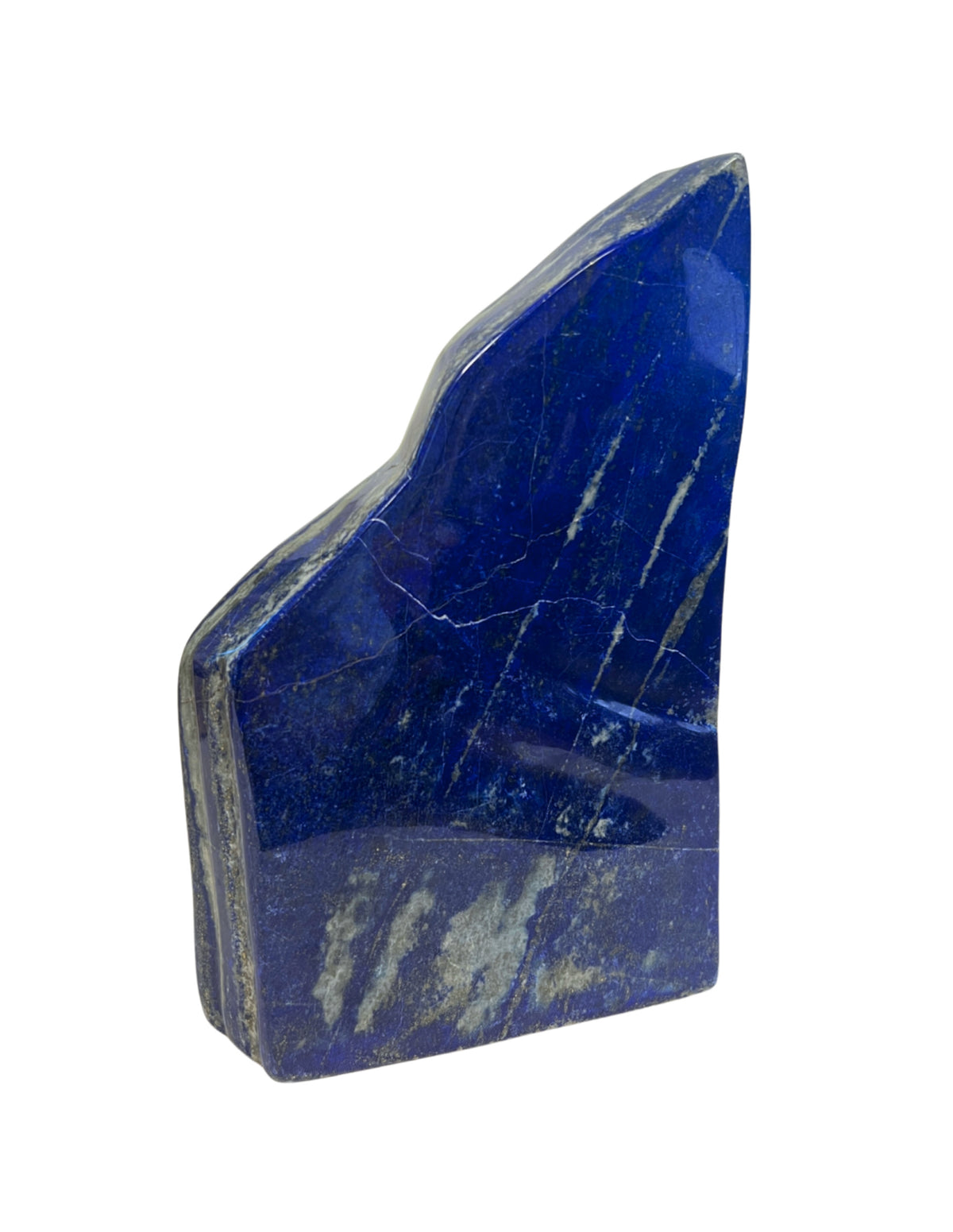 Lapis lazuli skulptur, polerad, 27 x 17 x 4 cm, 3,4 kg, nr 5